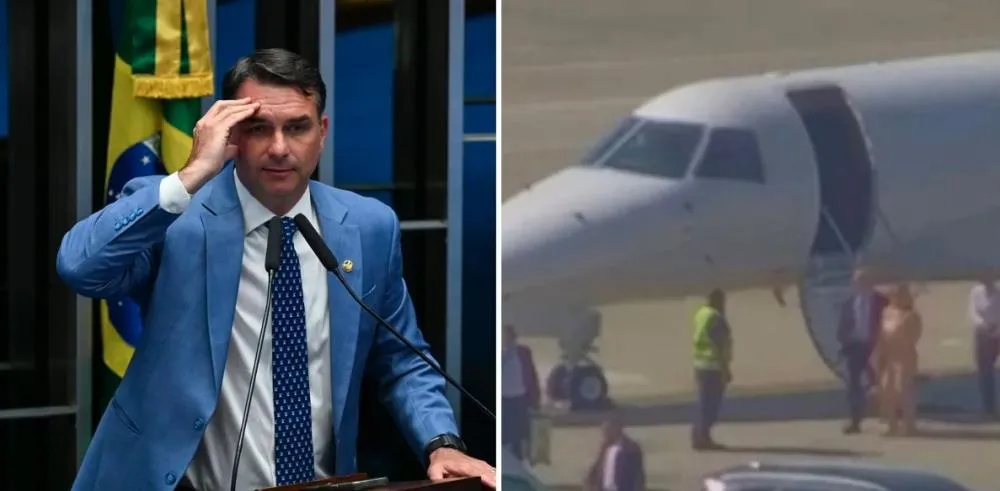 Flávio Bolsonaro chega aos EUA depois de fugir do Brasil